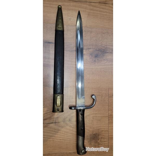 Baionnette Br�sil type mauser 1907 Lame solingen superbe �tat.
