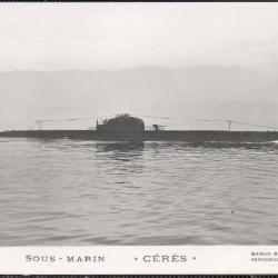 CPA -  MARINE DE GUERRE-SOUS-MARIN  " CERES "  N&deg;6078