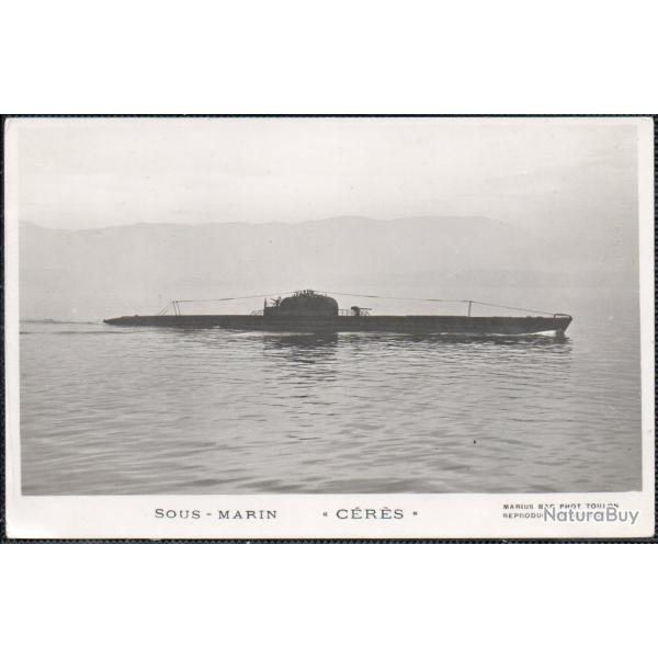 CPA -  MARINE DE GUERRE-SOUS-MARIN  " CERES "  N�6078