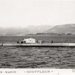 CPA -  MARINE DE GUERRE-SOUS-MARIN  " SOUFFLEUR "  N&deg;6080
