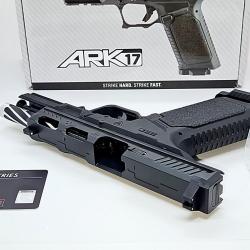 R&Eacute;DUC 05/04 ARK17 STRIKEINDUSTRIES Co2 AIRSOFT NEUF+BOITE NOTICE & BILLES OPTION SIGHT PHOSPHO NEUF!