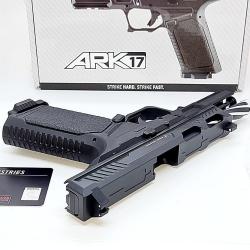 R&Eacute;DUC 10/05 ARK17 STRIKEINDUSTRIES Co2 AIRSOFT NEUF+BOITE NOTICE & BILLES OPTION SIGHT PHOSPHO NEUF!