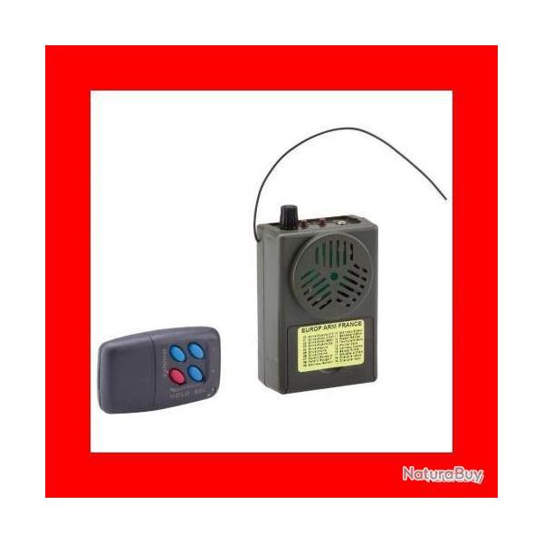 Appeau accoustisqueMR104 Sonido avec t�l�commande.