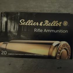 20 balles SELLIER ET BELLOT cal 8&times;57 JRS 196gr SPCE