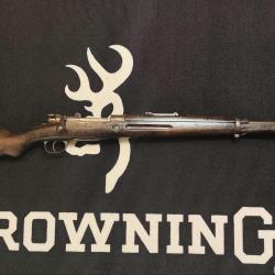 1� SANS RESERVE Carabine &agrave; verrou MAUSER 98 P&Eacute;RUVIEN - Fabrication FN Herstal - Calibre 7,65Arg