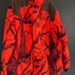 VESTE CHASSE SILENCIEUSE SIBIR 900 CAMOFLUO SOLOGNAC