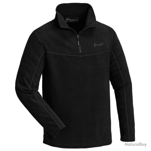 Pull en Polaire Noir Tiveden Pinewood