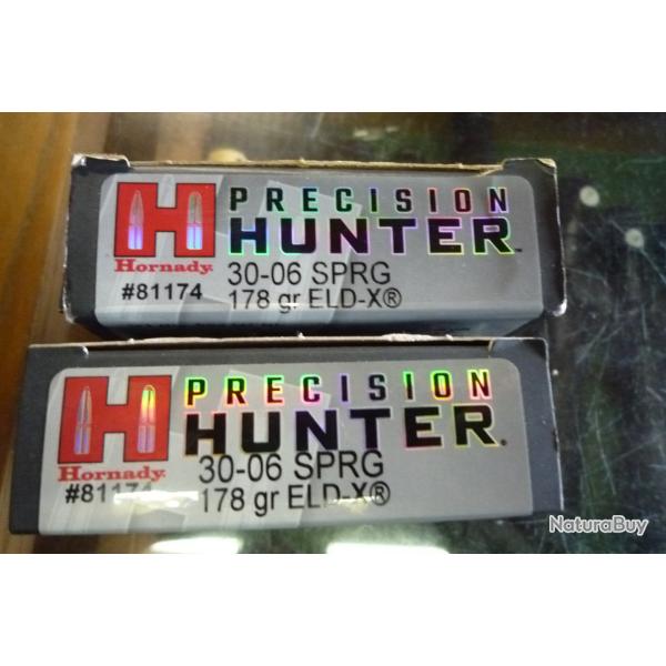 BALLES hornady ELDX 30.06 par 40 cart