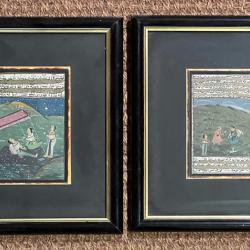 Aquarelles anciennes