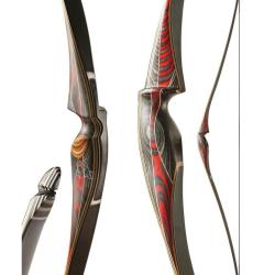 Longbow Old Mountain Symphony Carbon Hybryd 64" Droitier (RH) 25 lbs 64"