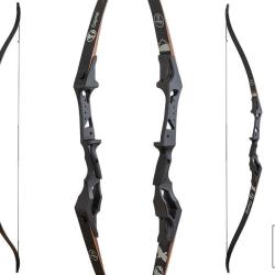 Arc recurve d&eacute;montable Sanlida Osprey 58" Droitier (RH) Noir 20