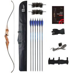 Kit arc traditionnel Royal X8 Sanlida 60" Gaucher (LH) 40 lbs