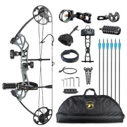 Arc &agrave; poulies Topoint Compound Package Starting 28" Smoke