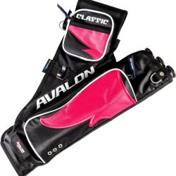 Carquois Avalon Classic (nouvelles couleurs) Gaucher (LH) Noir Flamme Rose