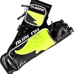 Carquois Avalon Classic (nouvelles couleurs) Gaucher (LH) Noir Flamme Verte