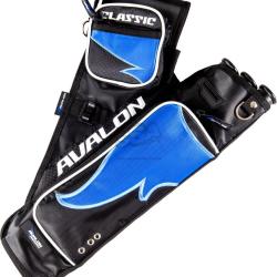 Carquois Avalon Classic (nouvelles couleurs) Gaucher (LH) Noir Flamme Bleue