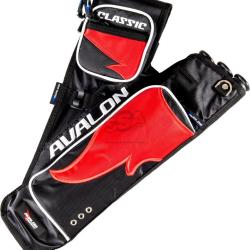 Carquois Avalon Classic (nouvelles couleurs) Droitier (RH) Noir Flamme Rouge