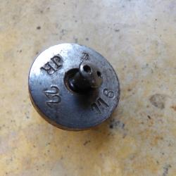 rondelle matricul&eacute;e Jaeger Reg 22 crosse G98 Prusse Allemand +1 vis ww1 aigle Prussien