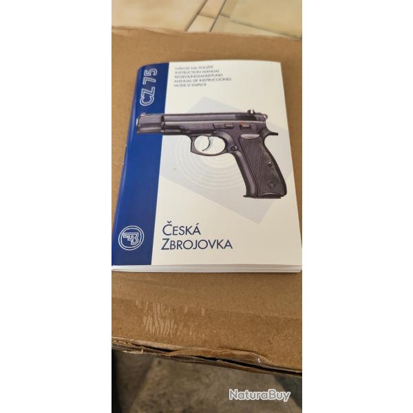Mode d'emploi cz 75 en fran�ais