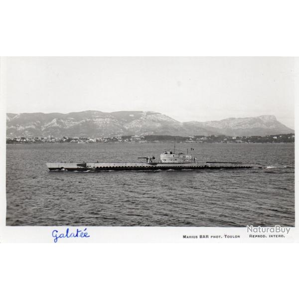 CPA - Marine de Guerre -  Sous-Marin " GALATEE " -N�6093