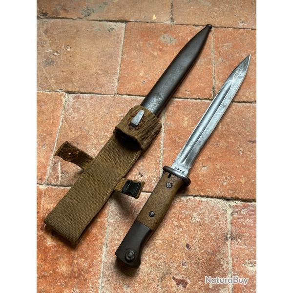 Ba�onnette allemande 98k tropicale monomatricule - WW2