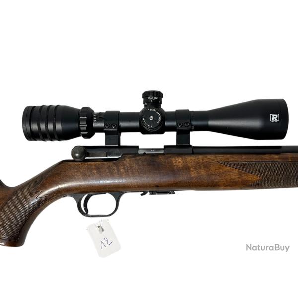 Carabine Browning T-Bolt cal 22LR avec lunette Redfield 3-9x42 mise � prix 1�, occasion Ref12