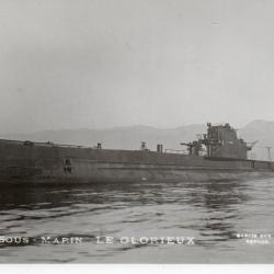 CPA - Marine de Guerre -   SOUS-MARIN " LE CLORIEUX " -N&deg;6095
