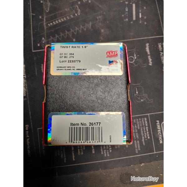 Balles Hornady Eld match 6,5 mm 130 grs