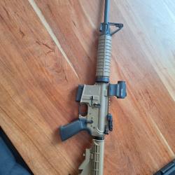 Carabine semi-automatique Ruger AR-556 - Cache flamme - 223 Rem / Marron