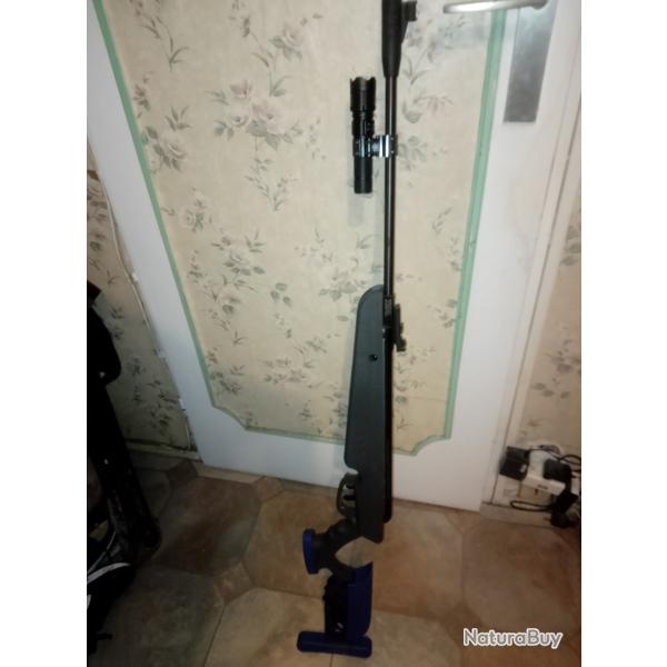 Carabine � plomb Swiss Arms TG 1  bleu Nitrogen lunette 3-9x40 et accessoires