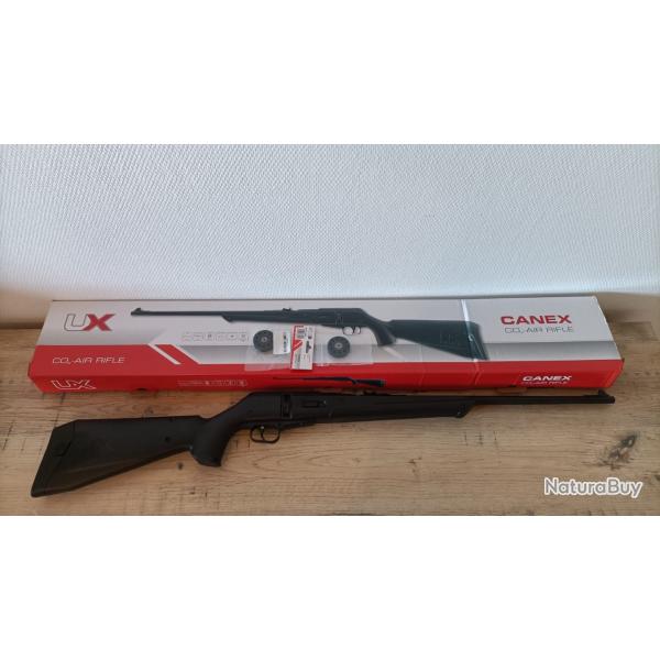 Carabine UMAREX CANEX CO2 cal.5.5m 16Joules - Chargeur rotatif 10 coups (X3)