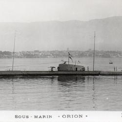CPA - Marine de Guerre -   SOUS-MARIN " ORION " -N&deg;6098