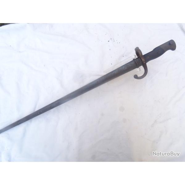 555) rare  ba�onnette fran�aise  = GRASS = PARIS OUDRY 1879