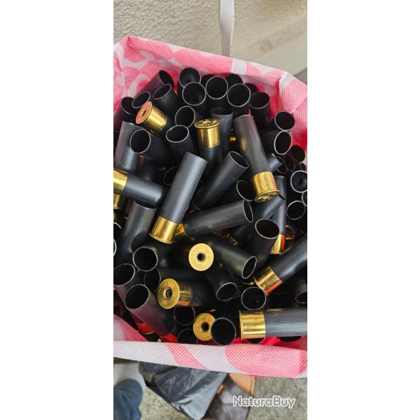 200 Douilles calibre 12/76WINCHESTER sans amorces