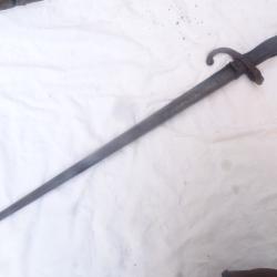 554) ba&iuml;onnette r&egrave;glementaire  = GRAS = m&eacute;mes matricules = E 43072 ou 73 ? ou 78 ?- mars 1880