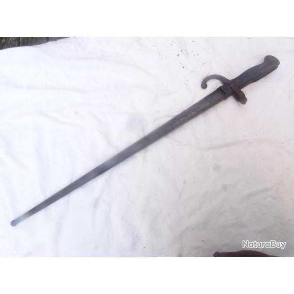 554) ba�onnette r�glementaire  = GRAS = m�mes matricules = E 43072 ou 73 ? ou 78 ?- mars 1880