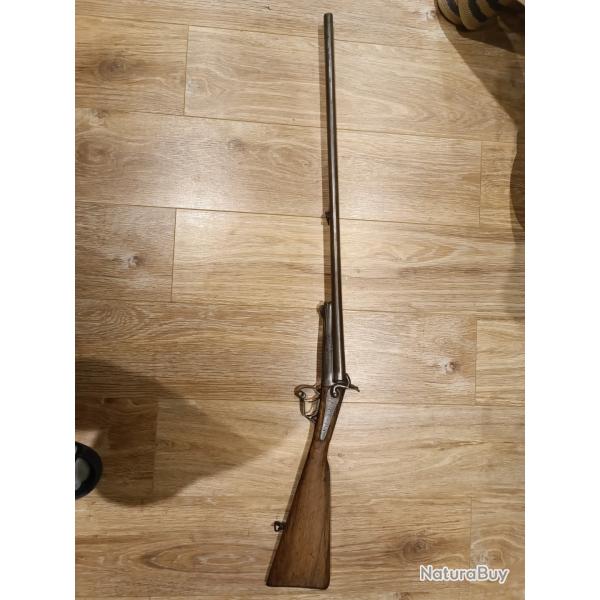 Fusil � broche saint Etienne calibre 16