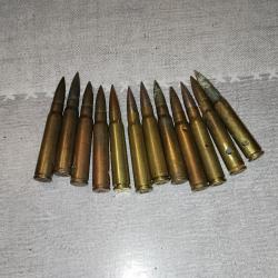 Lot de cartouches Mauser Polonaises neutralis&eacute;es