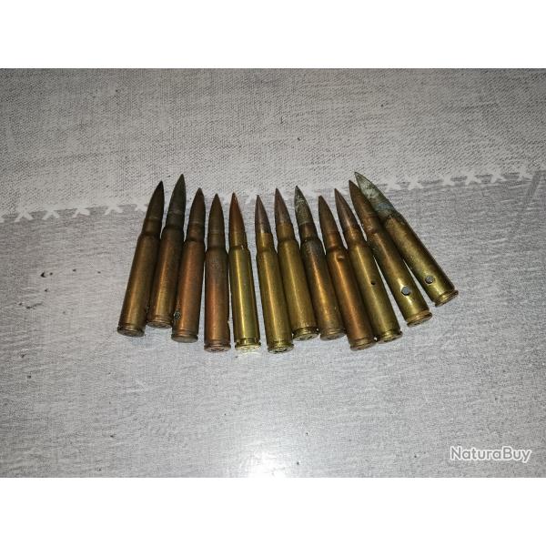 Lot de cartouches Mauser Polonaises neutralis�es