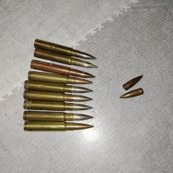 Cartouches Mauser Allemandes WW1 neutralis&eacute;es