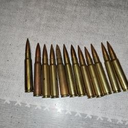 Lot de cartouches mauser tch&egrave;ques neutralis&eacute;es