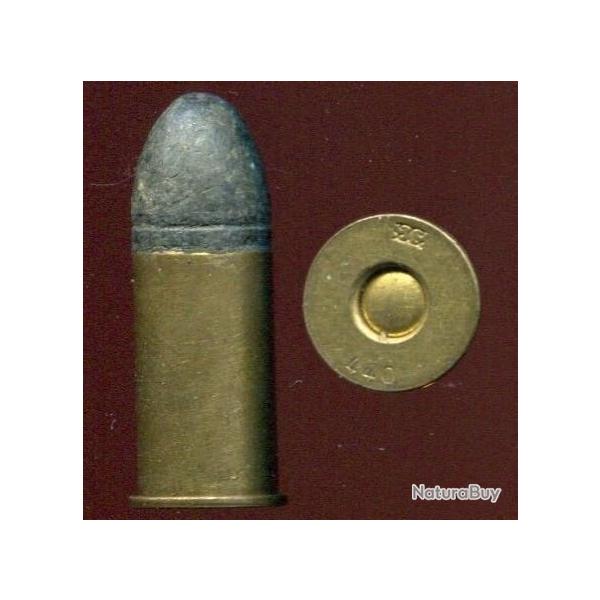 .440 Nagant Argentin - RARE - marquage de la SFM : GG 440 - �tui laiton de 22.1 mm -