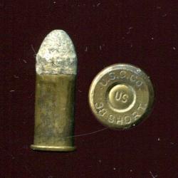 .38 Short Colt Mle 1874 original - marquage : U.S.C.Co. 38 SHORT.