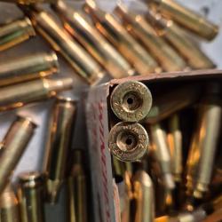 Douille vide calibre 243 winchester