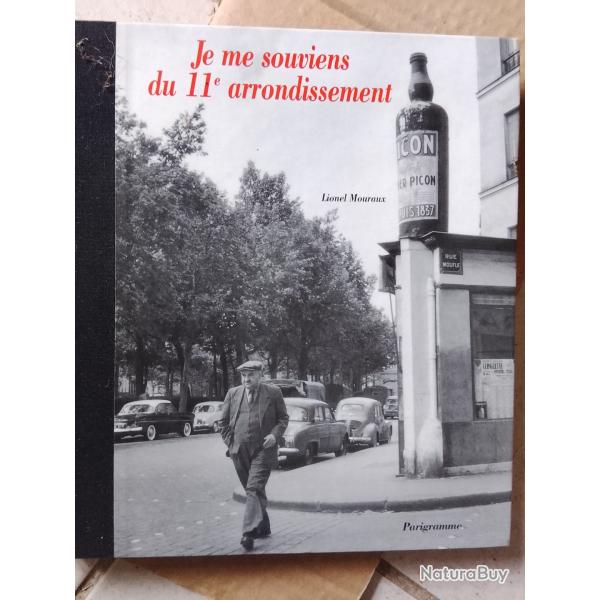 Livre reli� je me souviens du 11e arrondissement