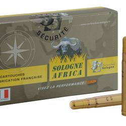 Munitions SOLOGNE Calibre 375 H&H Mag. GPA SOLID 19,5 g / 300 gr (Bo&icirc;te de 20)