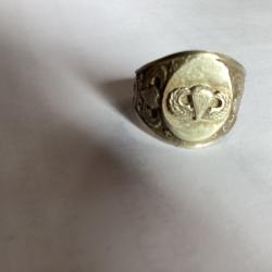Bague paratroopers US Army WW2, Sterling, Kinney Co