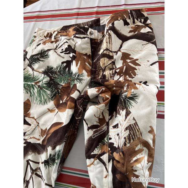 Vend pantalon de camouflage hiver