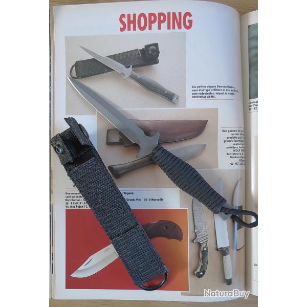 * Dague de botte militaire vintage : Barry Dawson / ann�es 1980 *