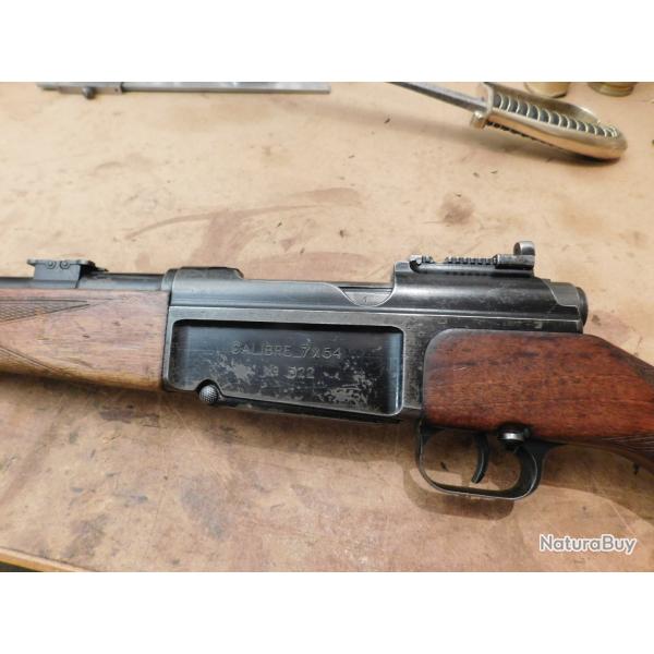 carabine de chasse mas fournier en cal 7x54